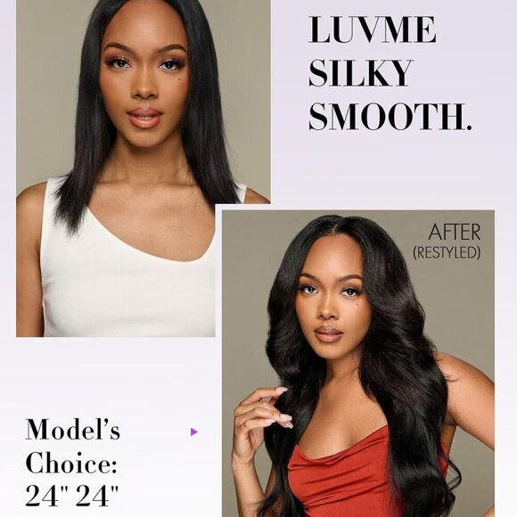 Yaki Straight Clip in Hair Extensions Real Human Hair For Women 100% Unprocessed - Picture 5 of 8